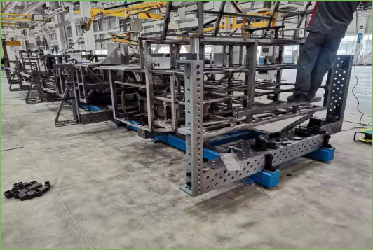 三维柔性组合夹具案例3